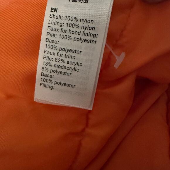 Alpha Industries Women's N-3B Parka, Commander Red, Size Medium - Picture 11 of 11